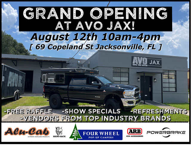 AVO JAX Grand Opening!  (Florida)