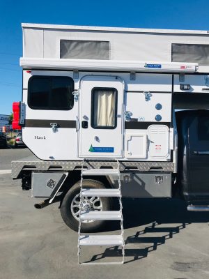 flatbed truck campers