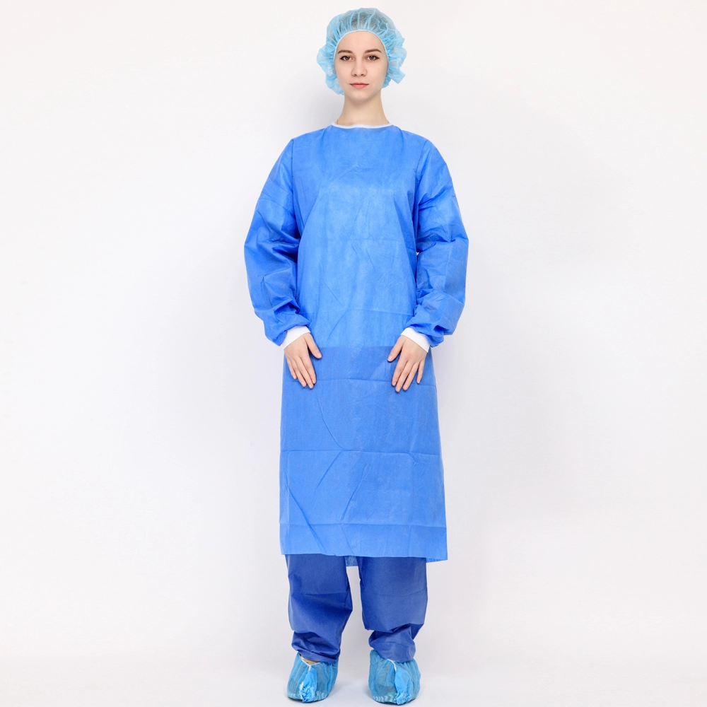 dust protection disposable nonwoven Sauna Gown/Kimono for beauty spa use