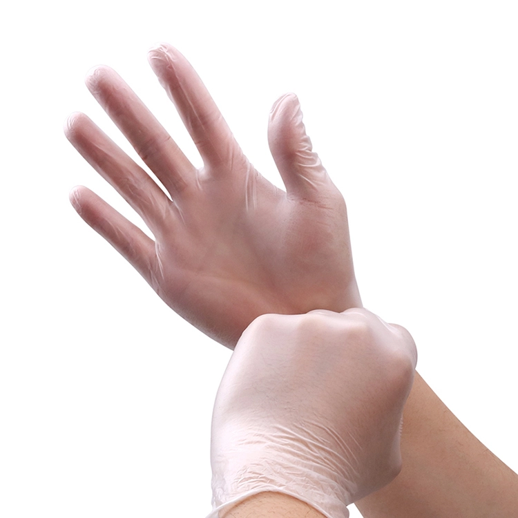 M1013 pvc hand gloves high quality pvc disposab...